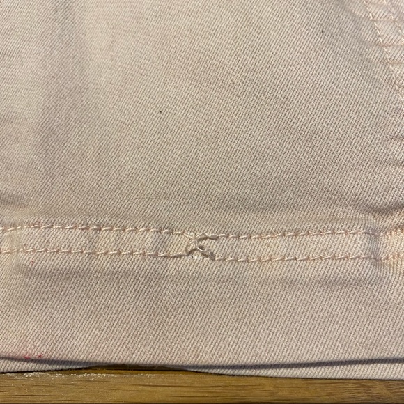 Free People Modern Femme Denim Mini Skirt in Tan Camel size 6 - Picture 6 of 10